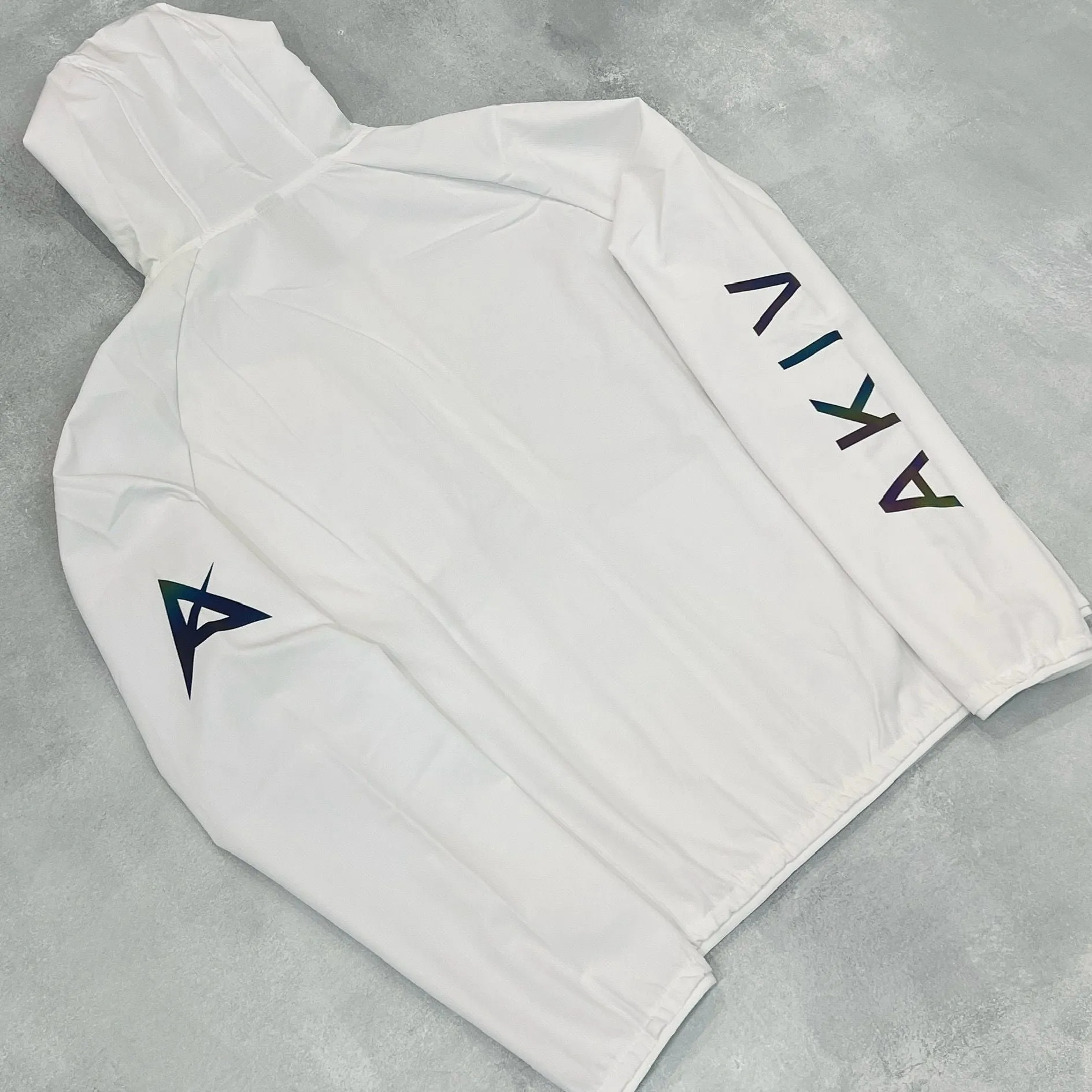 AKIV Running Breathable Waterproof Jacket Unisex | White