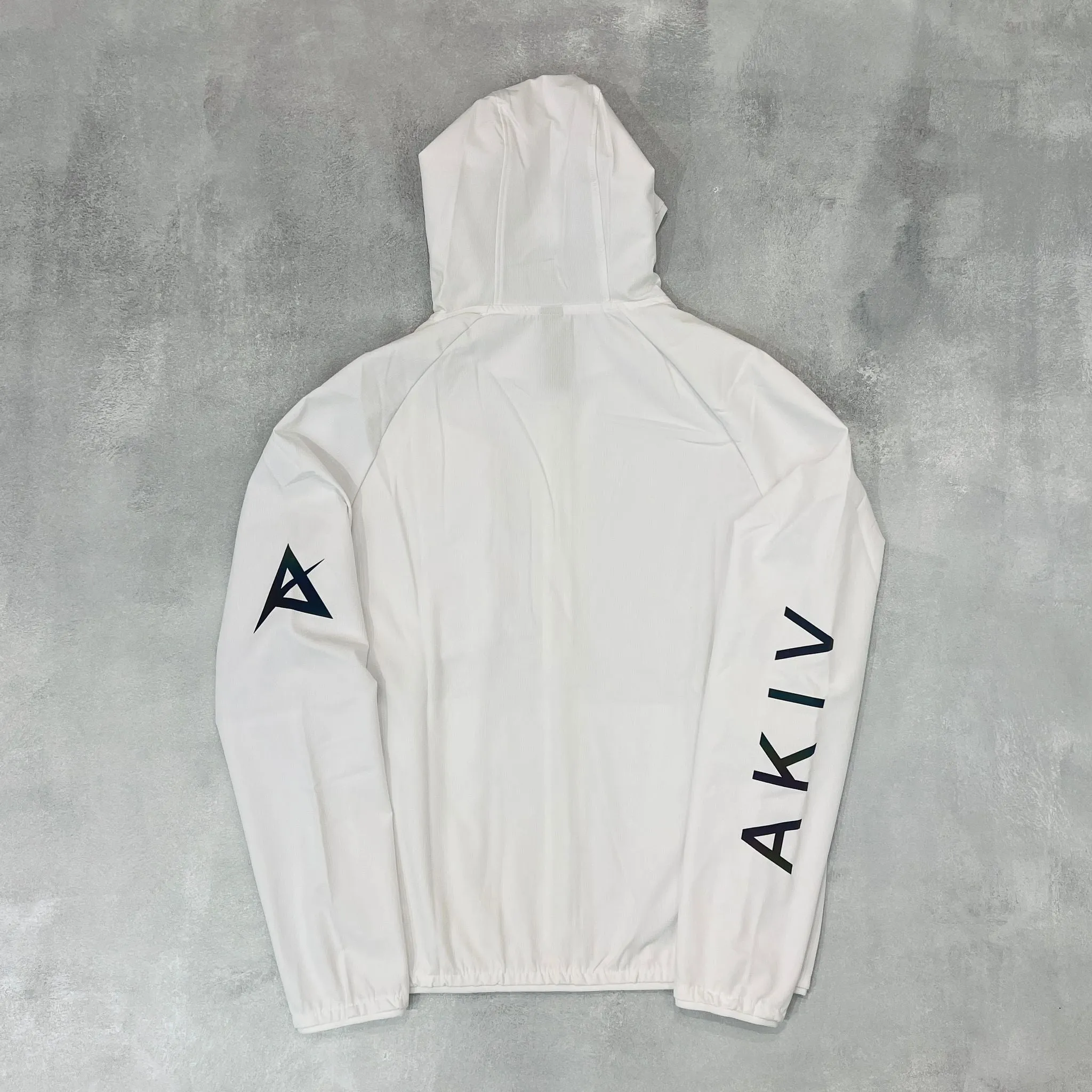 AKIV Running Breathable Waterproof Jacket Unisex | White