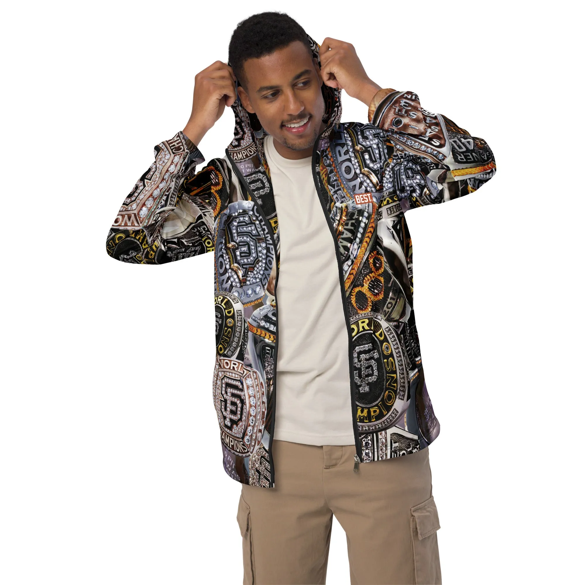 BEST GIGANTES HARDWARE Men’s windbreaker