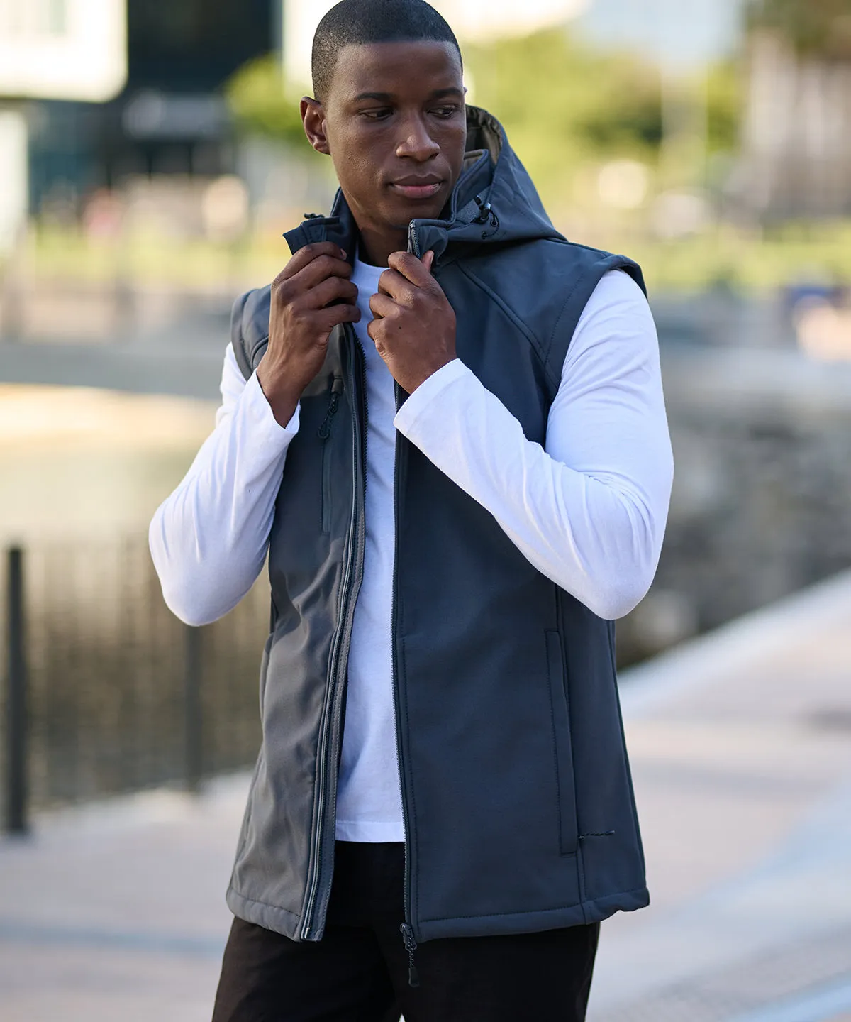Black (Black) - Erasmus 4-in-1 softshell jacket