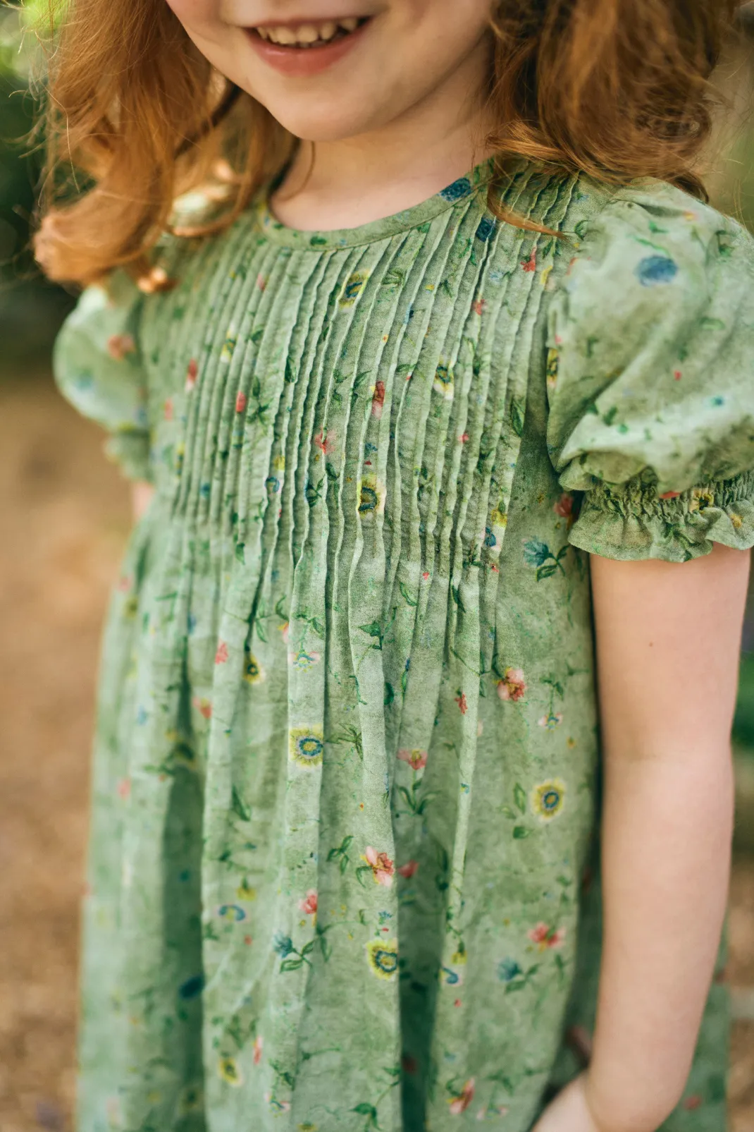 Lottie Dress in Whimsical Meadow