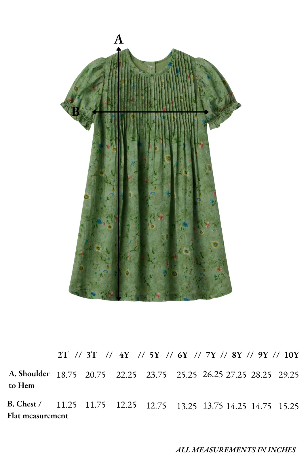 Lottie Dress in Whimsical Meadow
