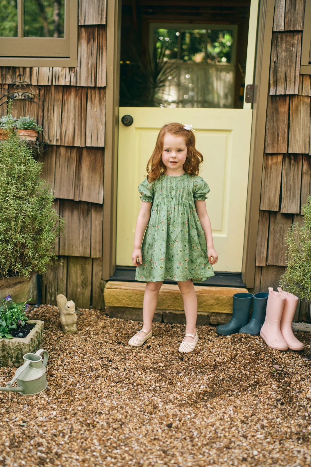 Lottie Dress in Whimsical Meadow