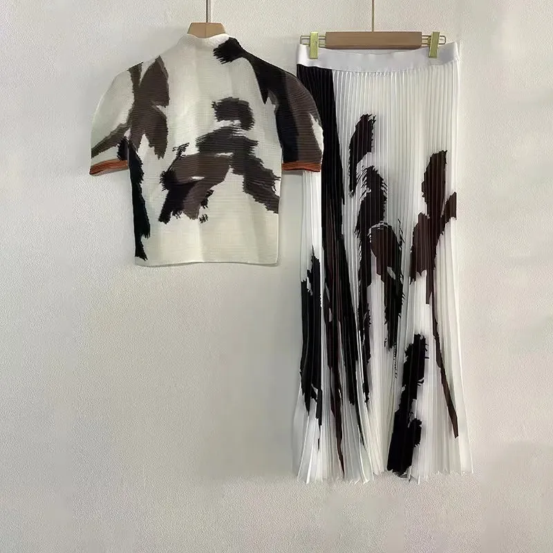Miyake Pleated Spring/Summer dress