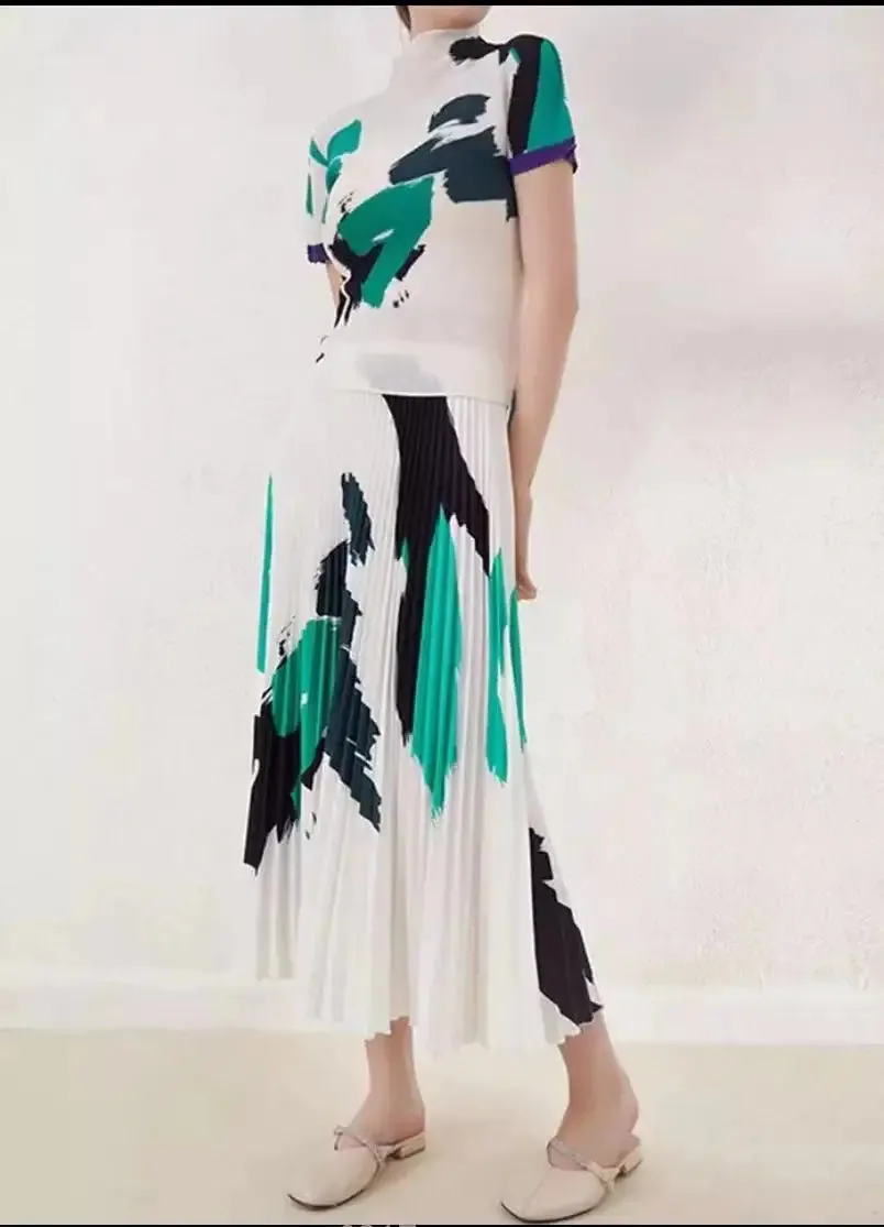 Miyake Pleated Spring/Summer dress