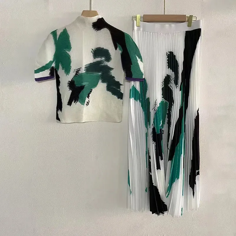 Miyake Pleated Spring/Summer dress