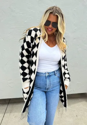 READY TO SHIP! 🚨  Blakeley Diamond Cloud Cardigan