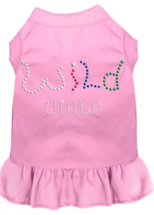 Rhinestone Wild Child Dress Light Pink Lg (14)
