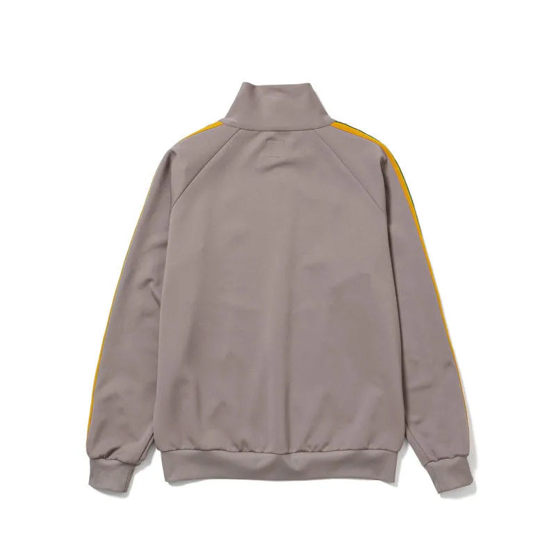 Sasquatchfabrix. Lace Tape Track Jacket Light Gray