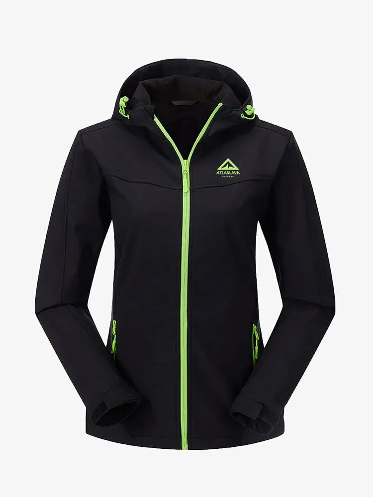 Women's Alocasia Fluorencent Trim Softshell Jacket